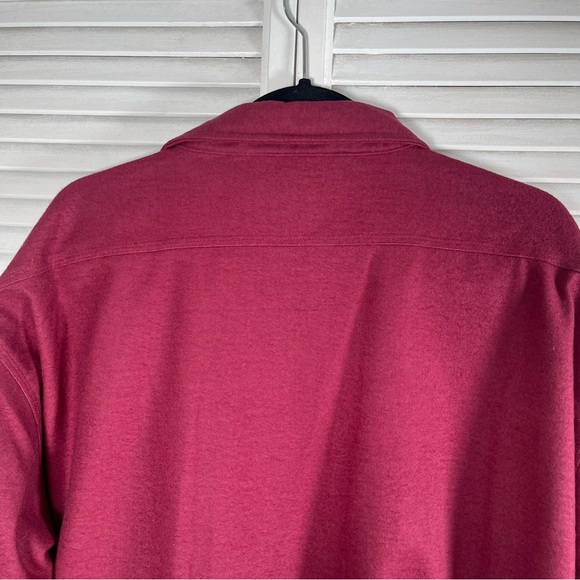 The Sportsman’s Guide Men’s Burgundy Vintage Flannel Shirt – 2X Large - Picture 10 of 13